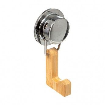 Gancho bambu com ventosa ref 01804 5FIVE