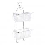 Suporte de duche com dois cestos e gancho ref� 01743 FIVE SIMPLY SMART