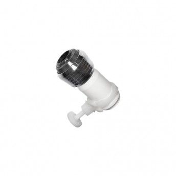 Emulsor de duche 2 funes. com pina. 8cm (embalado) ref 01664 METALTEX