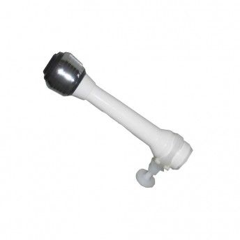 Emulsor de duche 2 funes. com pina. 15cm (embalado) ref 01663 METALTEX