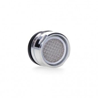 Emulsor para torneira. cor cromado. macho 24/100. ref 01660 EDM