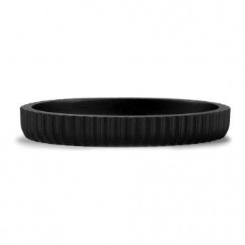 Saboneteira resina preto mate 13,5x9x2cm ref 01543 ANDREA HOUSE