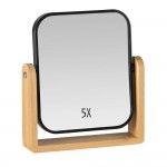 Espelho p� quadrado bambu preto ref� 01534 ANDREA HOUSE