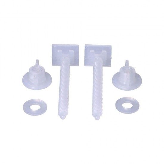 Jogo de parafusos tampa de sanita 9cm ref� 01504 EDM