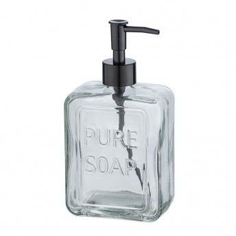 Doseador de sabo pure soap transparente 24714100 ref 01455 WENKO