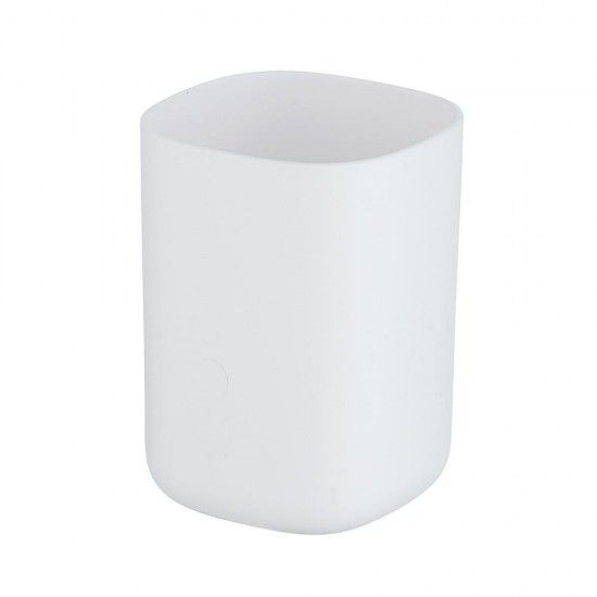 Copo para escovas de dentes davos branco mate 24828100 ref 01449 WENKO