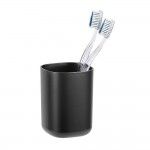 Copo para escovas de dentes davos preto mate 24831100 ref� 01452 WENKO