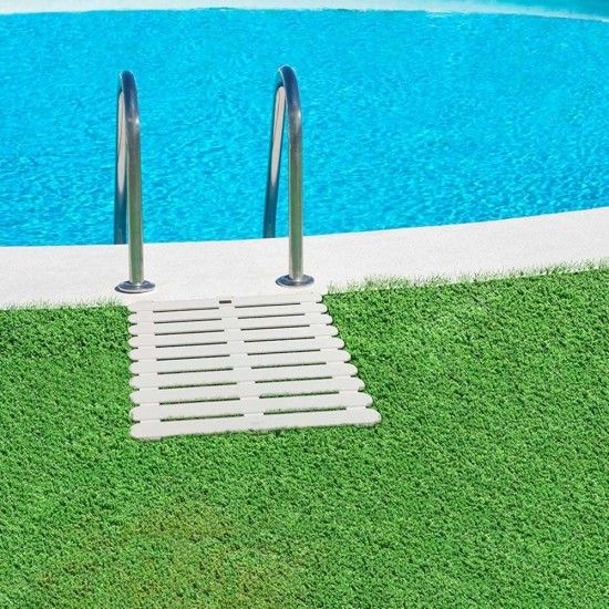 Estrado para duche in/outdoor 55x55cm branco 22945100 ref� 01443 WENKO