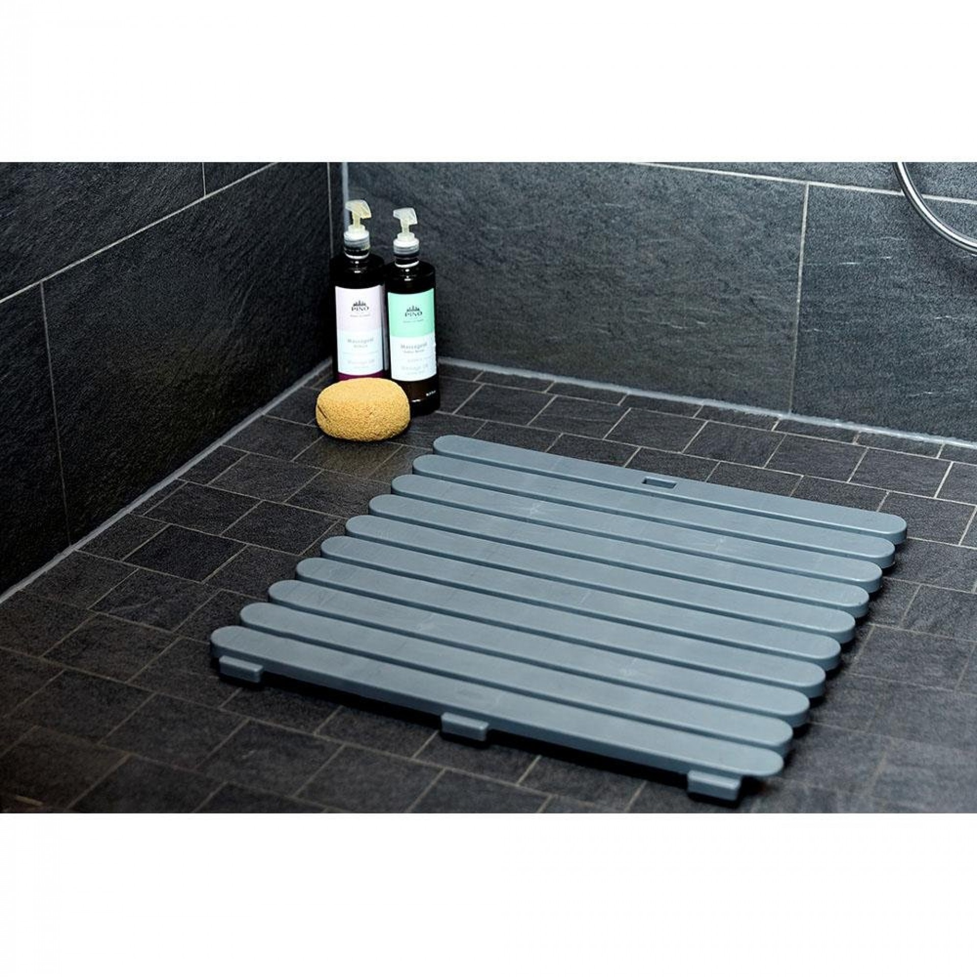 Estrado para duche in/outdoor 55x55cm cinzento 22947100 refª 01442 WENKO