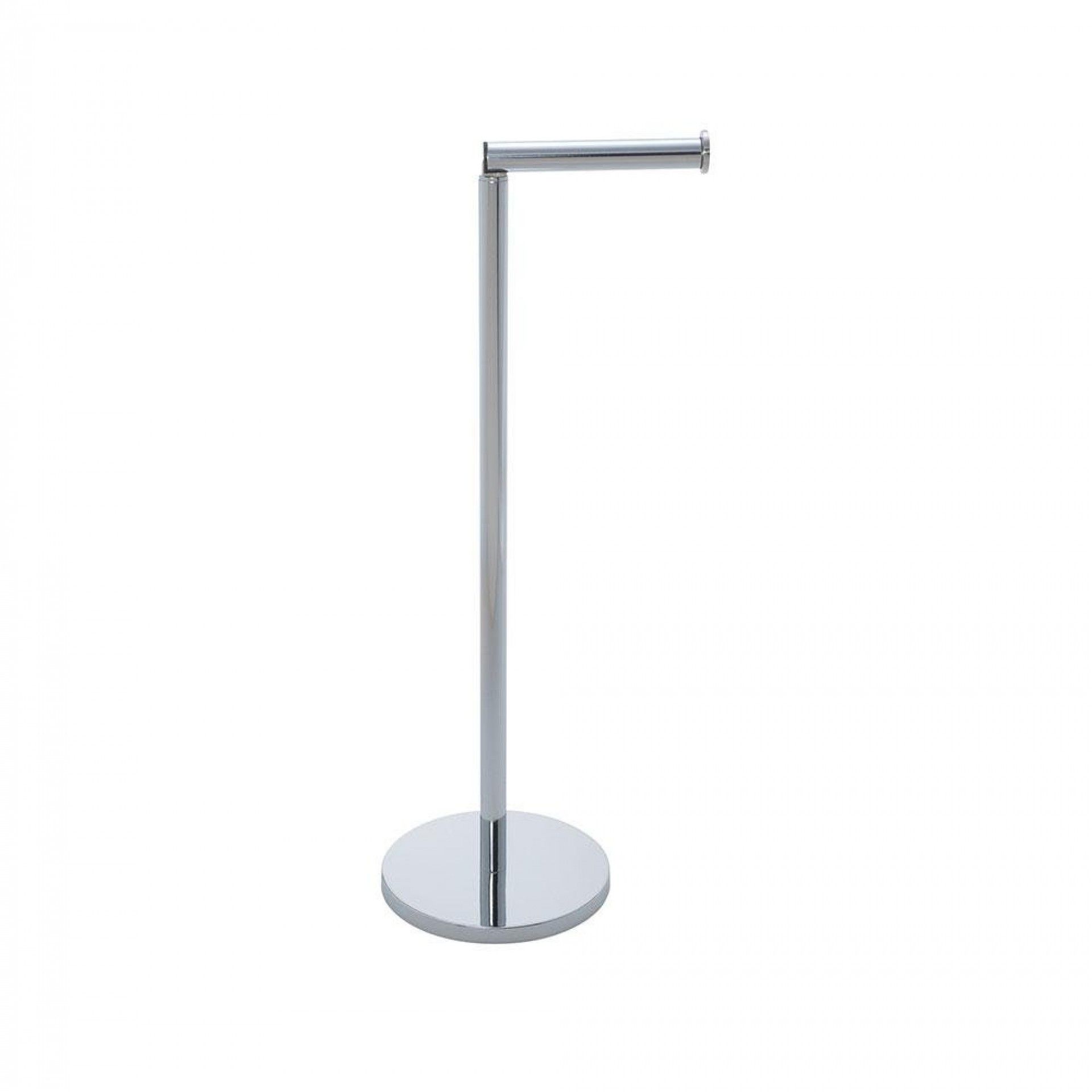 Suporte para papel higienico de pé 2 em 1 inoxidavel 19637100 refª 01418 WENKO