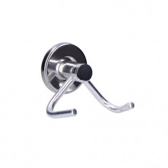 Cabide duplo cromado ref 01372 EDM
