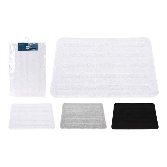 Tapete de banheiro medida 70x45cm cores sortidas refª 01043 BATHROOM SOLUTIONS Tapete de banheiro medida 70x45cm cores sortidas refª 01043 BATHROOM SOLUTIONS