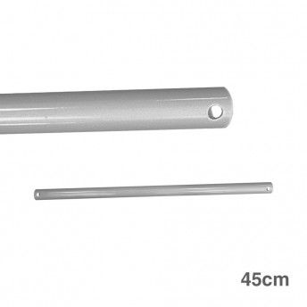 Extenso cromo de tubo 45cm para ventoinhas de teto ref 00974 EDM