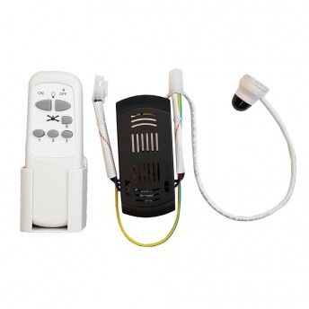 Kit de reposio ventoinha 33988/33989/33806/33807/33803 controle remoto e receptor ref 00973 EDM