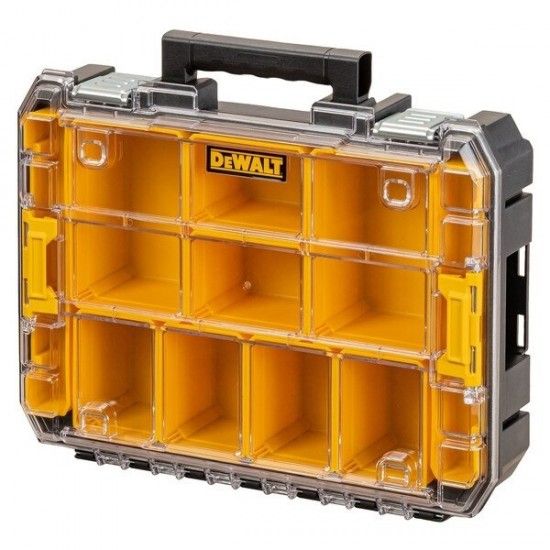 Organizador com tampa transparente TSTAK V vedao ref DWST82968-1 DEWALT