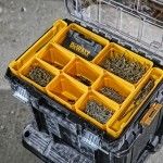 Organizador com tampa transparente TSTAK V vedao ref DWST82968-1 DEWALT