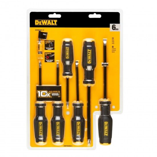 Kit de 6 chaves de fenda FULLFIT ref DWHT62056-0 DEWALT