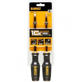 Kit 2 chaves punho (fendas e PH)  ref DWHT65100-0 DEWALT