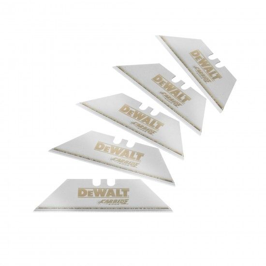 Lâminas de faca trapezoidais 5 unid. refª DWHT0-11131 Dewalt Lâminas de faca trapezoidais 5 unid. refª DWHT0-11131 Dewalt