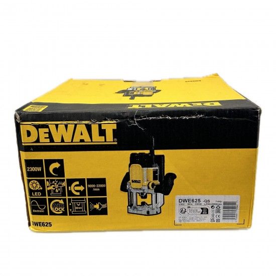 Tupia de Velocidade Vari�vel  2300W ref� DWE625-QS Dewalt (Recondicionado)