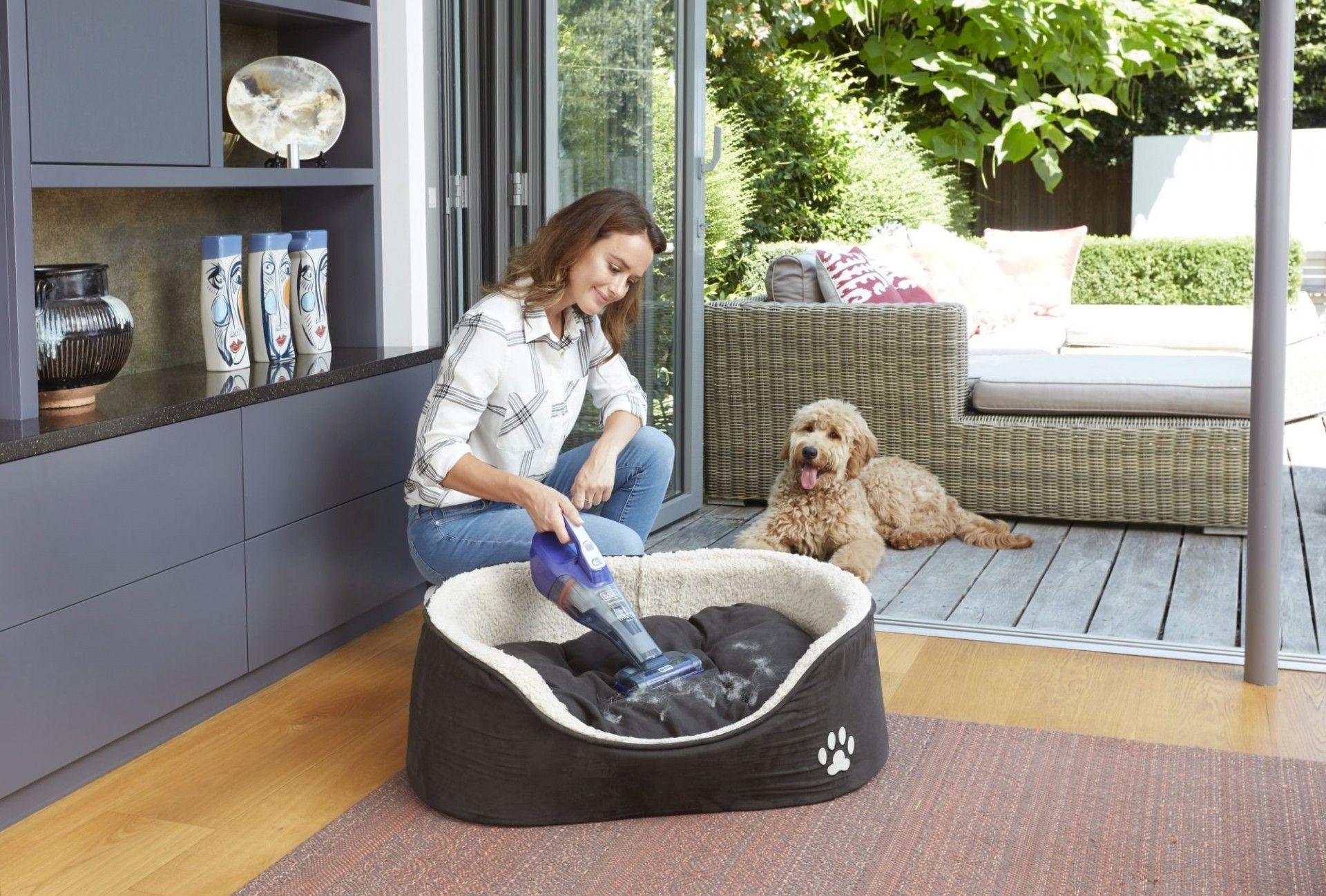 Aspirador de mão para animais de estimação 12V 1,5Ah LITIO refª DVB315JP BLACK DECKER