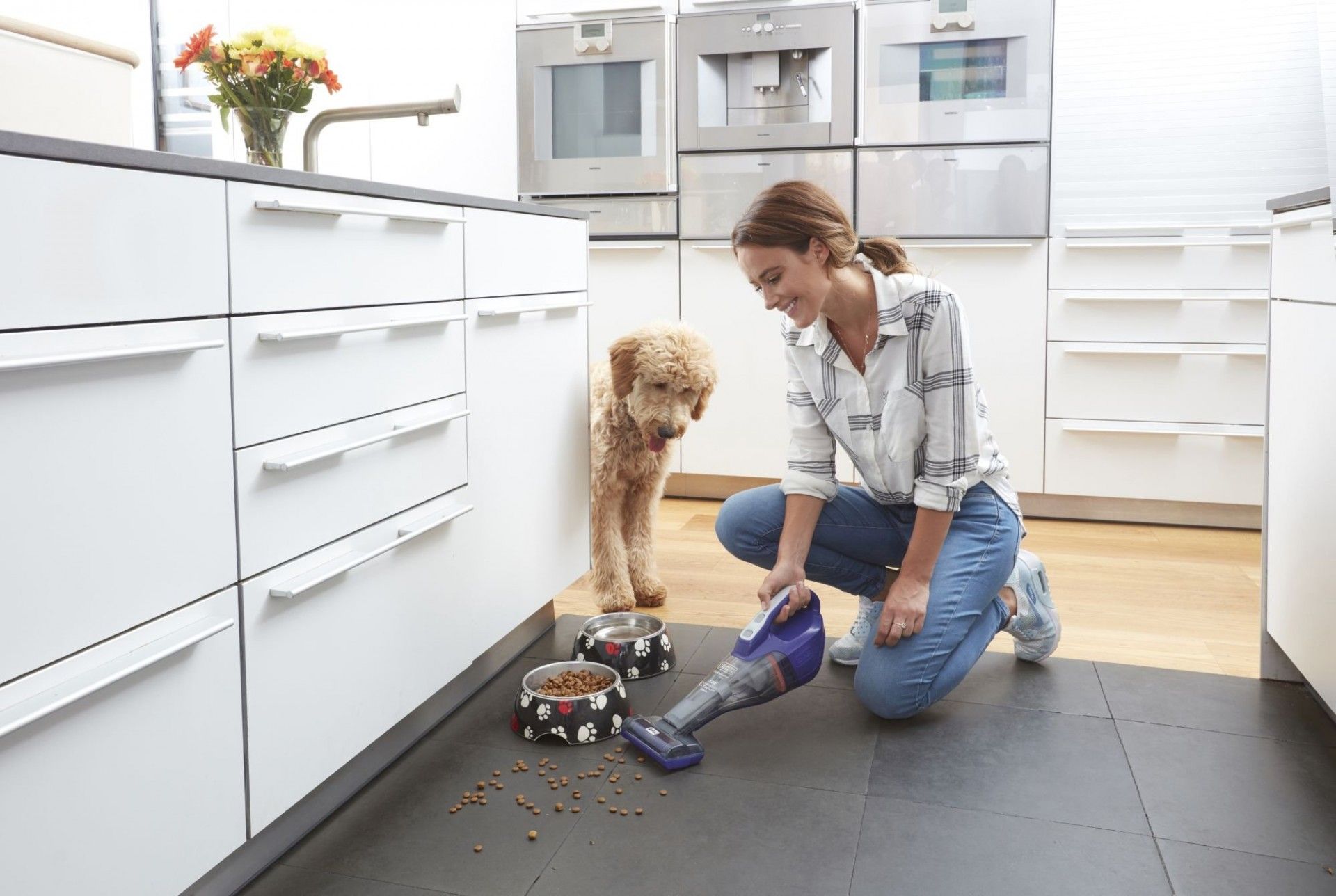 Aspirador de mão para animais de estimação 12V 1,5Ah LITIO refª DVB315JP BLACK DECKER