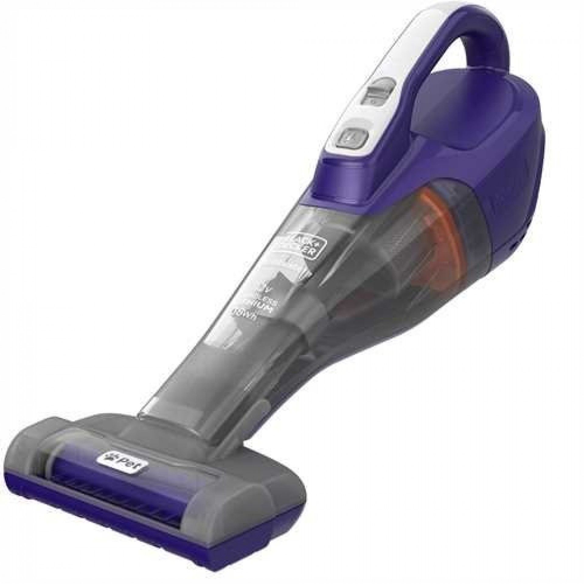 Aspirador de mão para animais de estimação 12V 1,5Ah LITIO refª DVB315JP BLACK DECKER