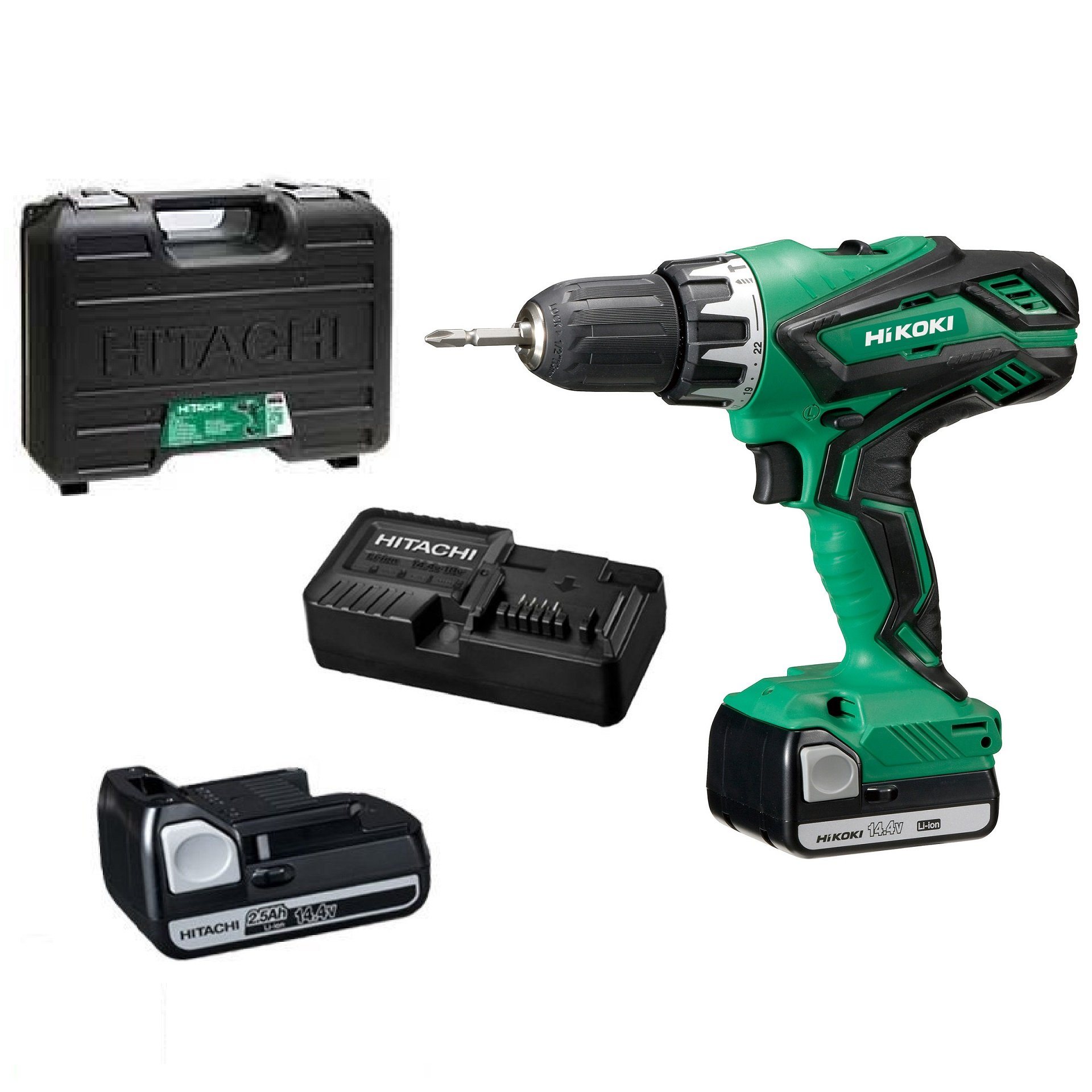 APARAFUSADORA DV14DJL 14.4V 2x1.5AH HITACHI