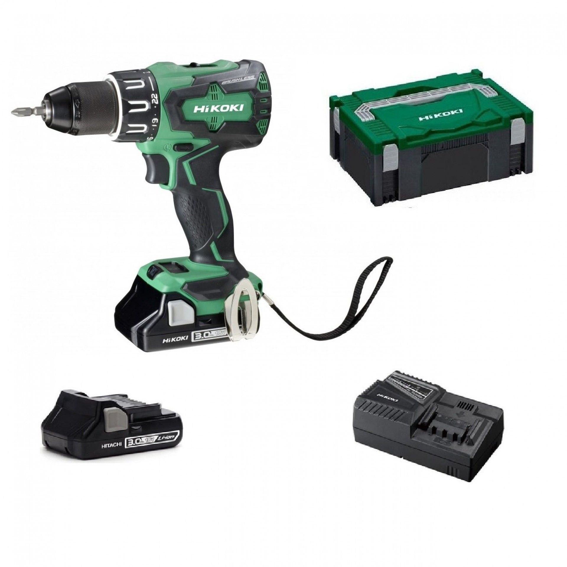 APARAFUSADORA 18V BRUSHLESS DV18DBSLWQZ HIKOKI