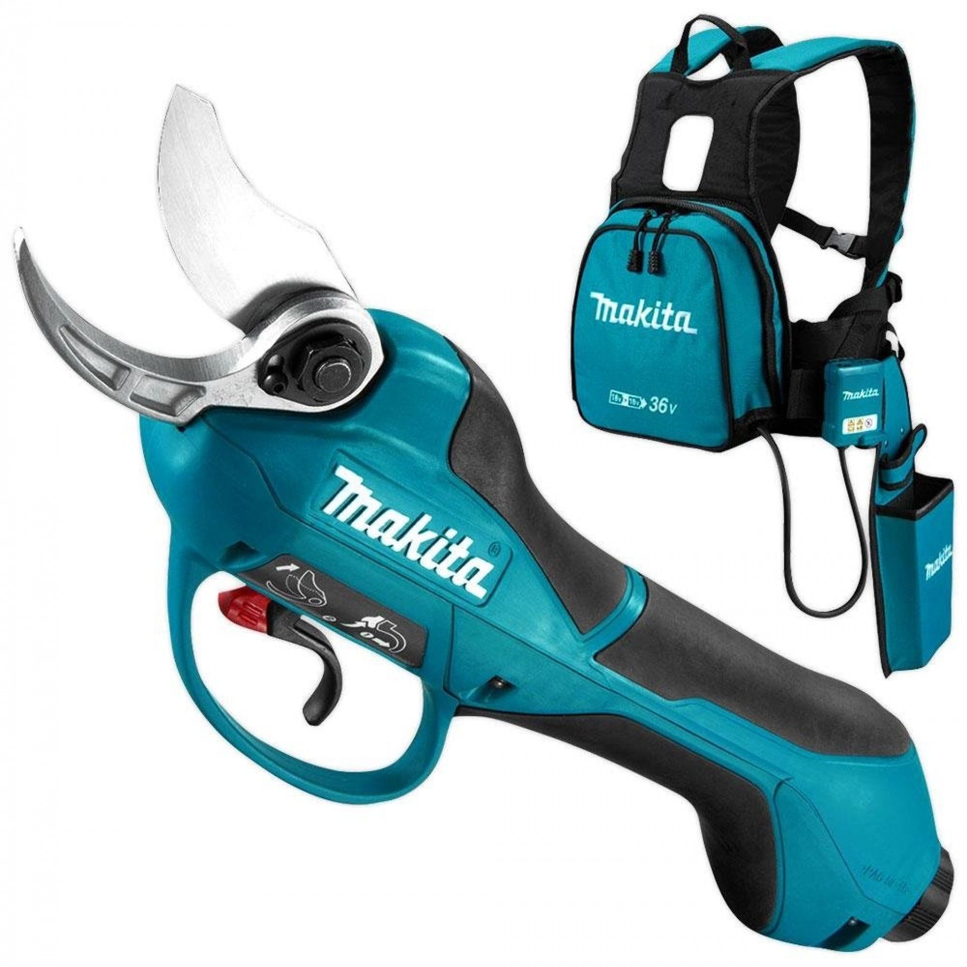 Tesoura de poda especial vinha 18Vx2 LX DUP361Z solo Makita