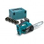 Serra de corrente 18Vx2 LXT 30cm + 4 bat 5.0ah DUC302PT4J Makita Serra de corrente 18Vx2 LXT 30cm + 4 bat 5.0ah DUC302PT4J Makita