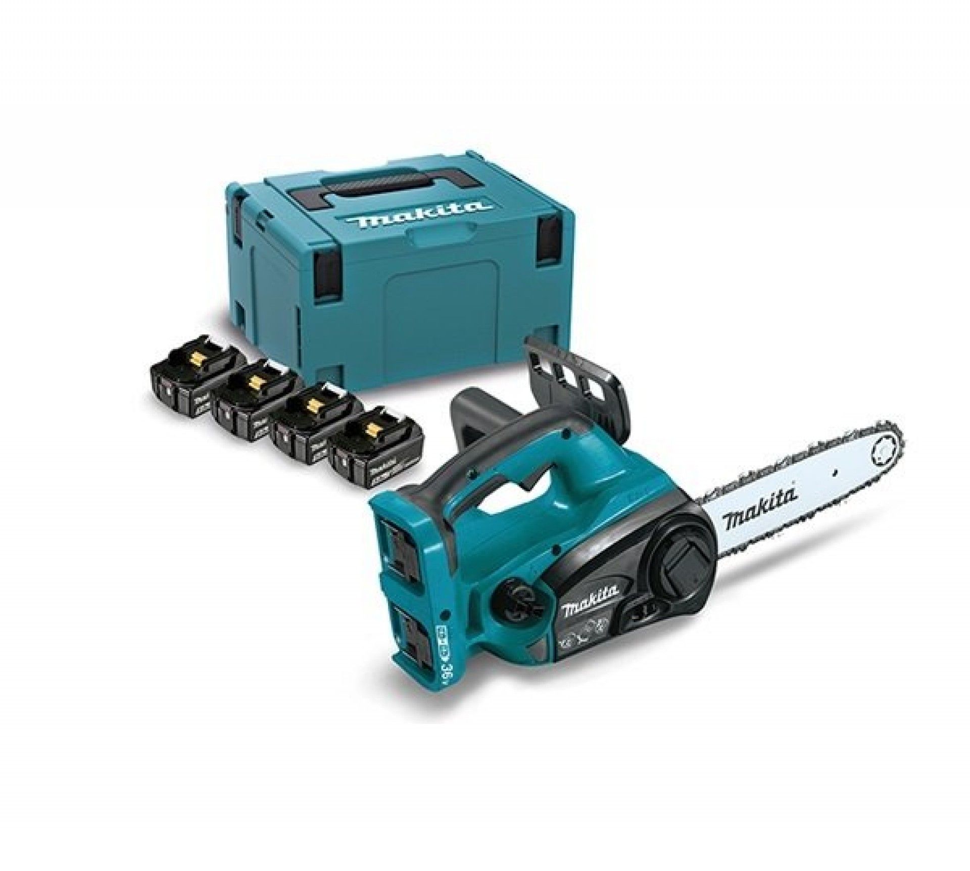 Serra de corrente 18Vx2 LXT 30cm + 4 bat 5.0ah DUC302PT4J Makita