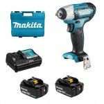Chave impacto BL 18V LXT 180Nm 5Ah 2 DTW181RTE Makita Chave impacto BL 18V LXT 180Nm 5Ah 2 DTW181RTE Makita