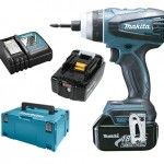 Aparafusadora c/percussão BL 18V LXT 140 DTP141RMJ Makita Aparafusadora c/percussão BL 18V LXT 140 DTP141RMJ Makita