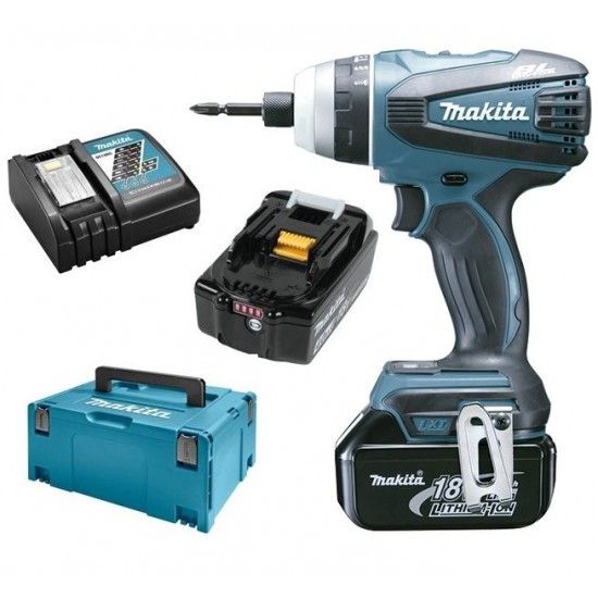 Aparafusadora c/percussão BL 18V LXT 140 DTP141RMJ Makita Aparafusadora c/percussão BL 18V LXT 140 DTP141RMJ Makita