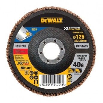 Discos de lminas de cermica - 125mm gro 40 ref DT99583-QZ DEWALT