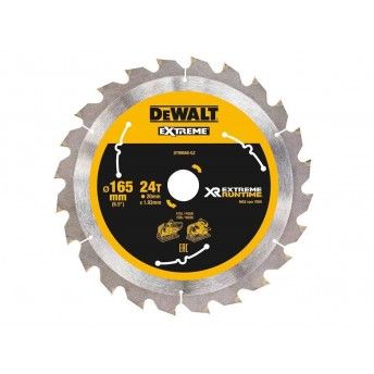Lminas para Serra Circular porttil XR EXTREME RUNTIME 165mm x 20mm 24D ref DT99560-QZ DEWALT