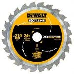Lminas para Serra Circular Estacionria XR EXTREME RUNTIME 210mm x 30mm 60D ref DT99567-QZ DEWALT