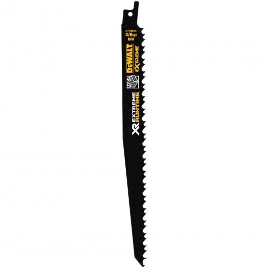 Lâmina de Serra Sabre Bi-metal XR EXTREME RUNTIME refª DT99554-QZ DEWALT Lâmina de Serra Sabre Bi-metal XR EXTREME RUNTIME refª DT99554-QZ DEWALT