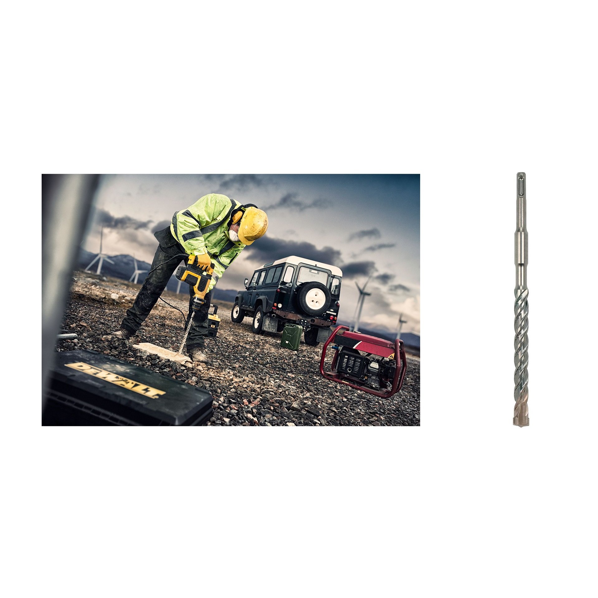 Broca SDS+ 4 de corte 30x450MM refª DT9696-QZ DEWALT