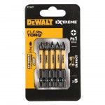 Pontas Toro de Impacto 5 x PH1 ref DT7997T-QZ DEWALT