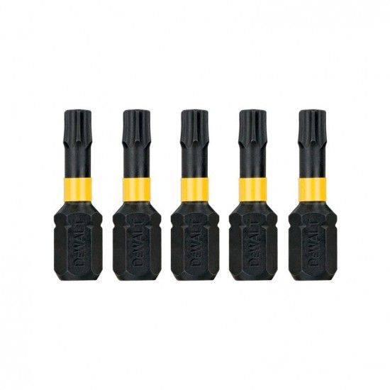 Bits Toro de Impacto 5 x T30 ref DT7384T-QZ DEWALT