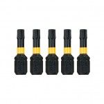 Bits Toro de Impacto 5 x T30 ref DT7384T-QZ DEWALT