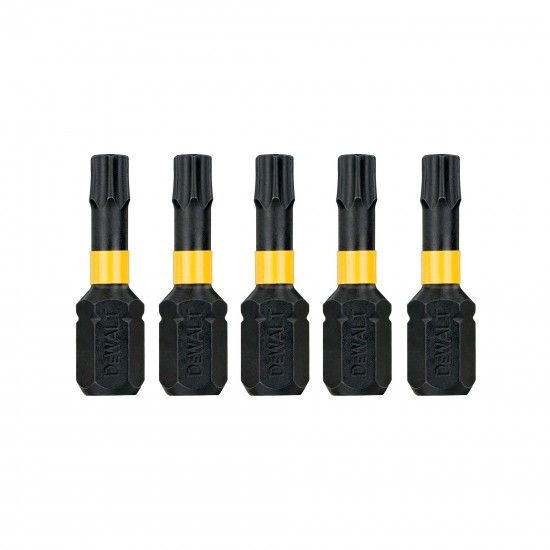 Bits Toro de Impacto 5 x T25 ref DT7382T-QZ DEWALT