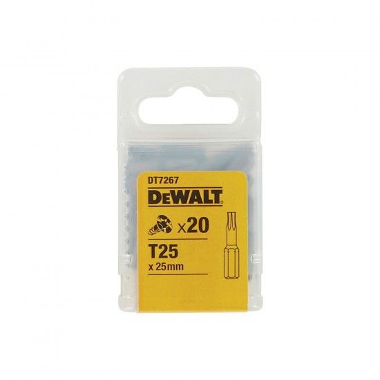 Bits Torx T25x25mm 20PÇ refª DT7267-QZ DEWALT Bits Torx T25x25mm 20PÇ refª DT7267-QZ DEWALT