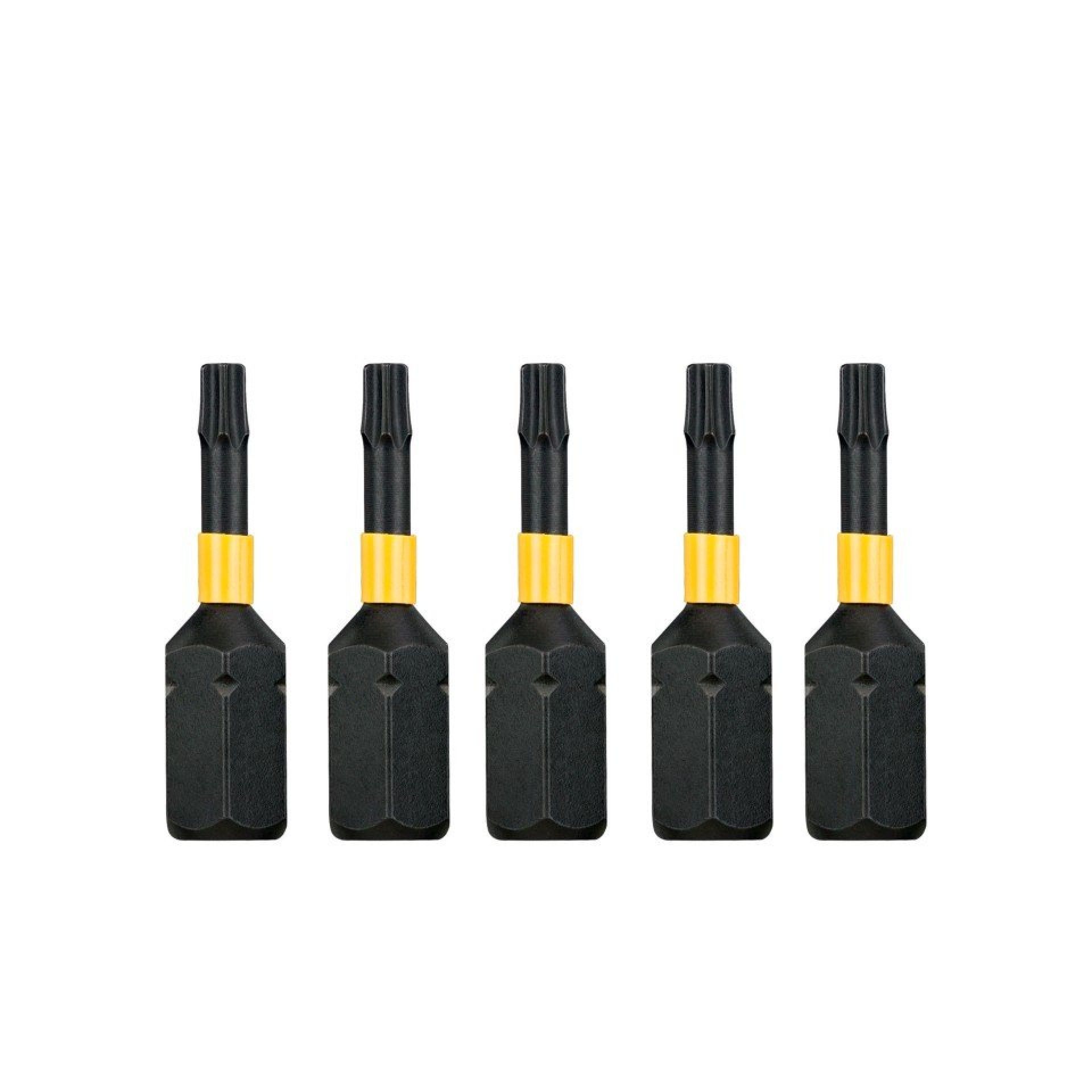 Bits Torção de Impacto 5 x T10 refª DT7379T-QZ DEWALT