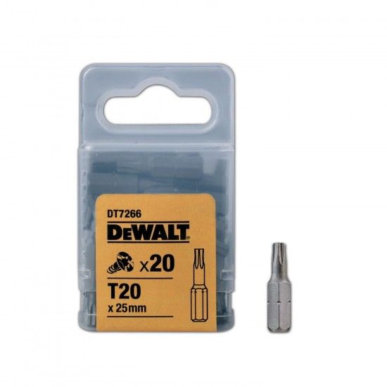 Bits Torx T20x25mm 20P ref DT7266-QZ DEWALT
