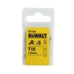 Bits Torx T15x25mm 5P ref DT7254-QZ DEWALT