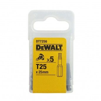 Bits Torx T25x25mm 5P ref DT7256-QZ DEWALT