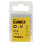 Bits Pozidriv - 25 mm de comprimento refª DT7218-QZ DEWALT Bits Pozidriv - 25 mm de comprimento refª DT7218-QZ DEWALT